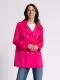WEGA Green Goose Trenchjacke Functional Memory - Vegane Damen-Trenchjacke in Beetroot Purple